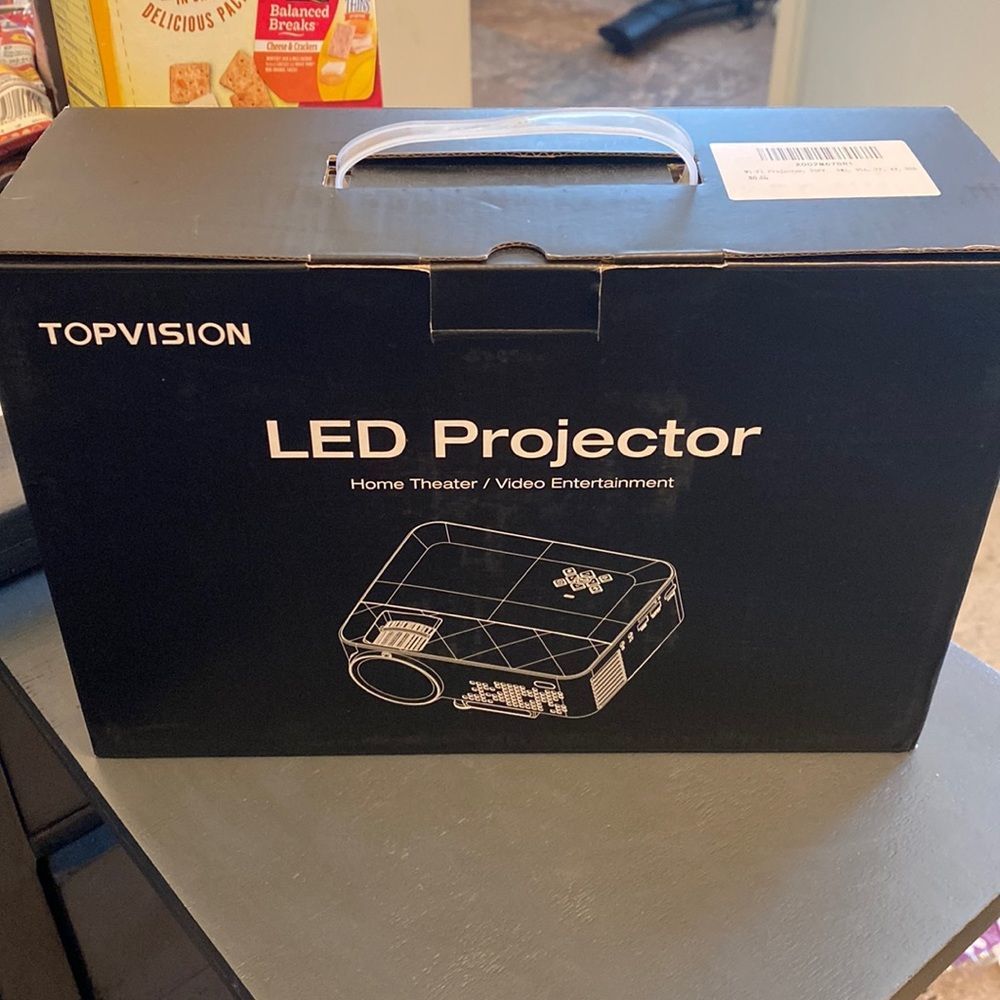 Topvision WiFi led projector BNIB